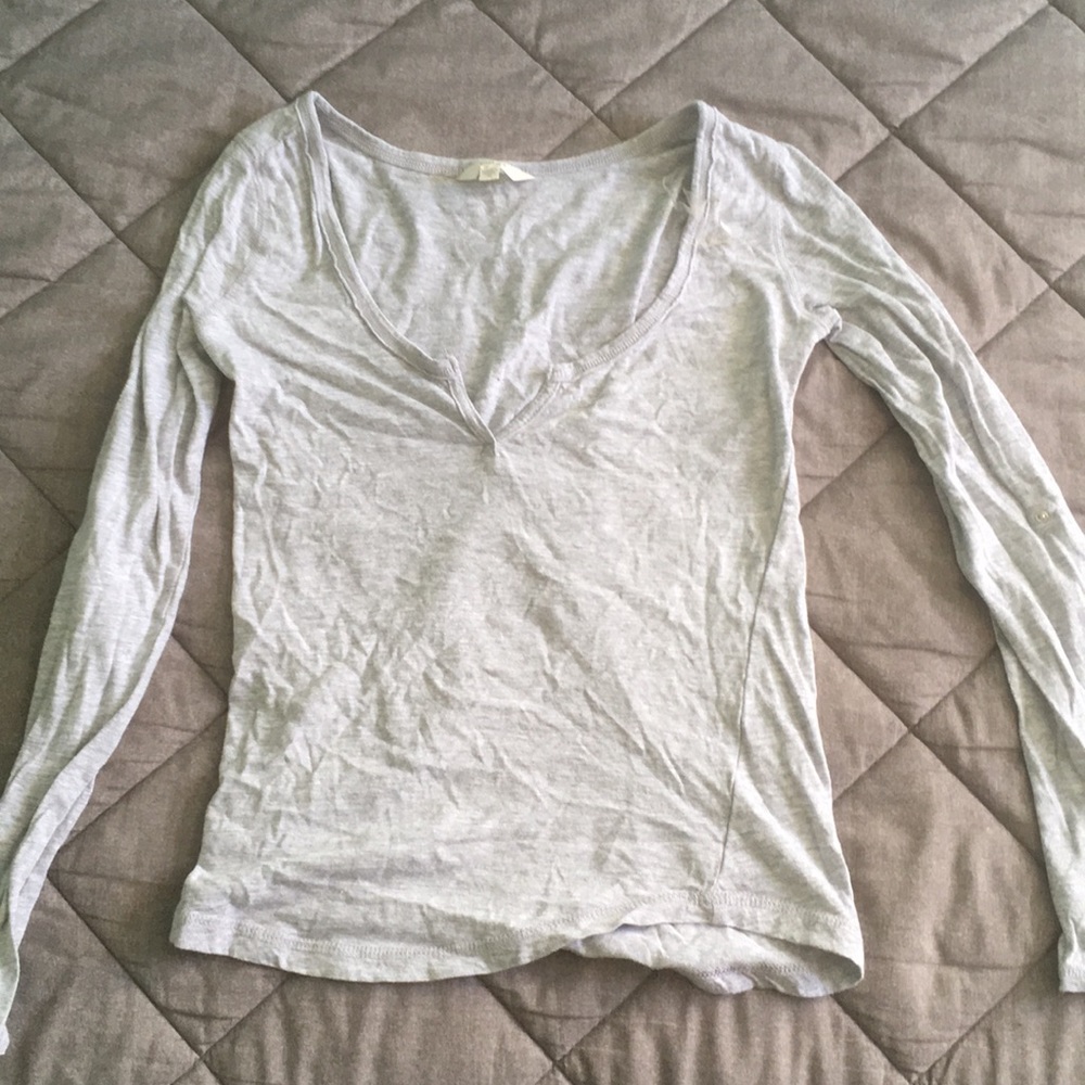 Gray long sleeve